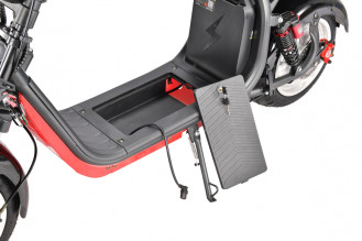 Электроскутер WHITE SIBERIA PRO MAX 3950W, черный