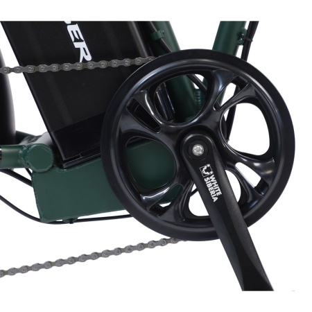 Электровелосипед WHITE SIBERIA SLAV PRO 1000W (матовый черный)