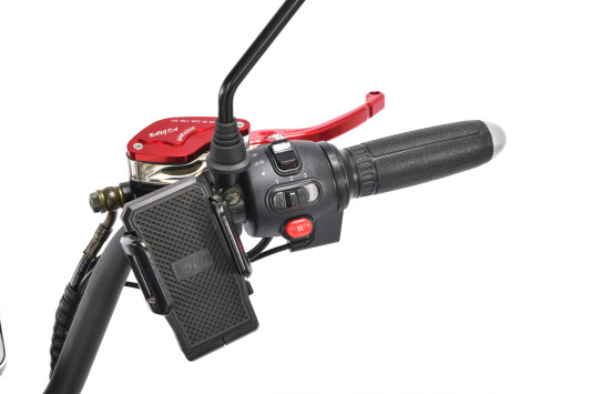 Электроскутер WHITE SIBERIA IKRA 5000W, черный