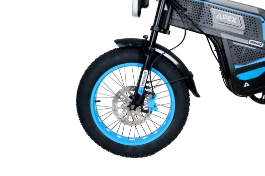 Электровелосипед Minako Apex синий