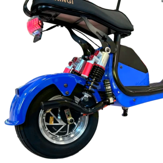 Электрический скутер Ikingi X1 PRO синий