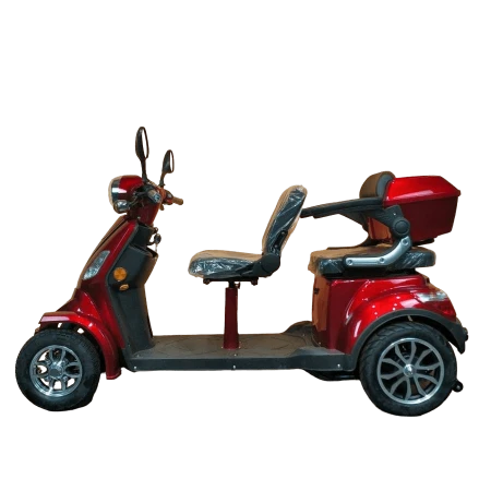 Электроскутер четырехколесный двухместный Syccyba 4rike X2 1000W 60V 20Ah