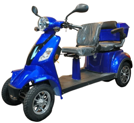 Электроскутер четырехколесный двухместный Syccyba 4rike X2 1000W 60V 20Ah