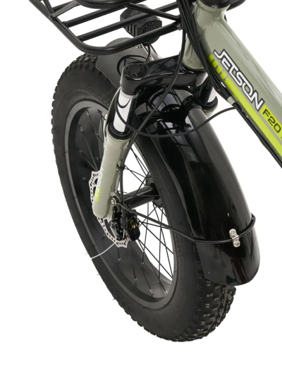 Электровелосипед Jetson F20 BIZON (48V13Ah) 750W серо-оранжевый