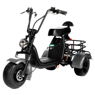 Электроскутер CITYCOCO TRIKE GT-X5, серебристый